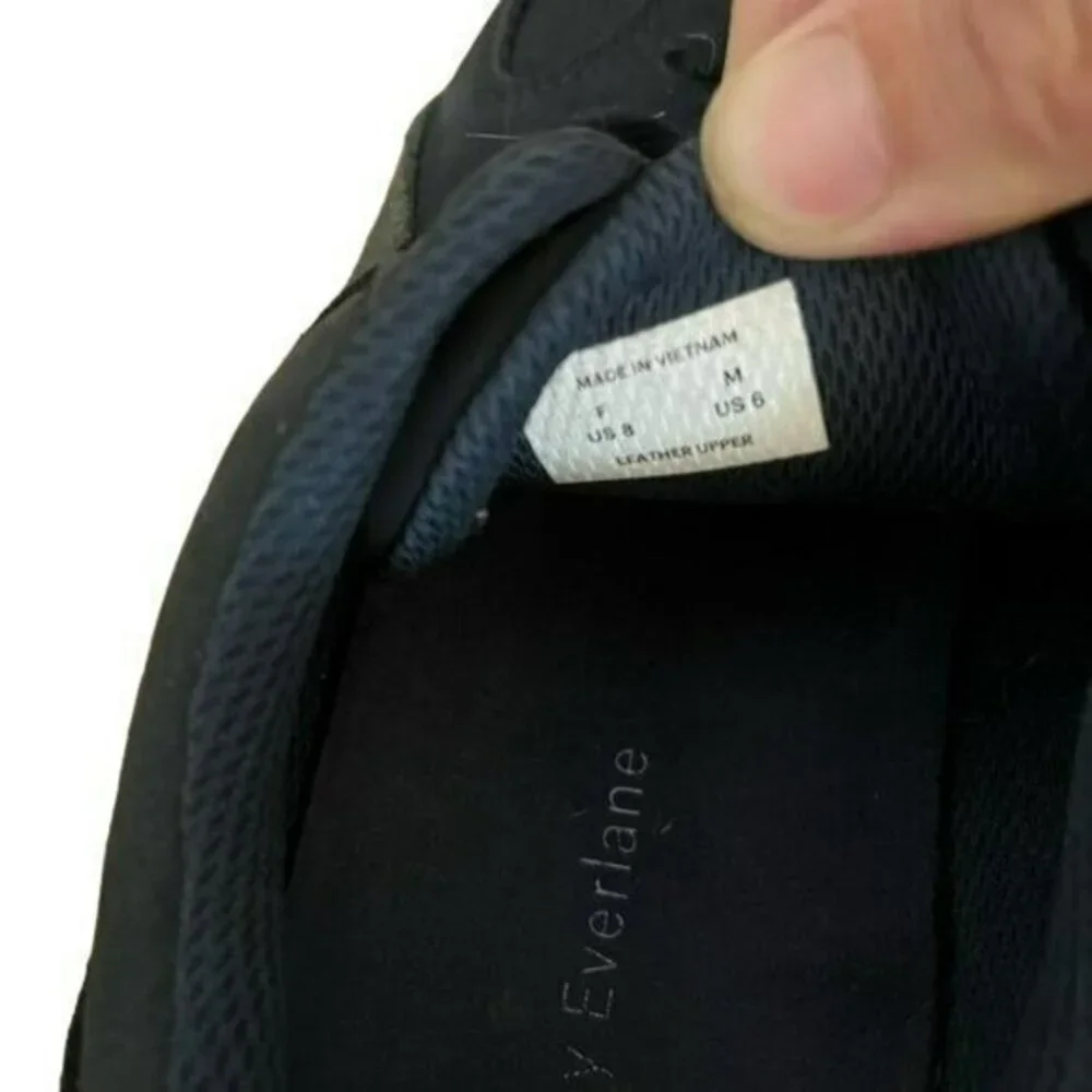 Everlane Sneakers Womens Size 8 Navy Gray Pre-owned Good Used Condition‎